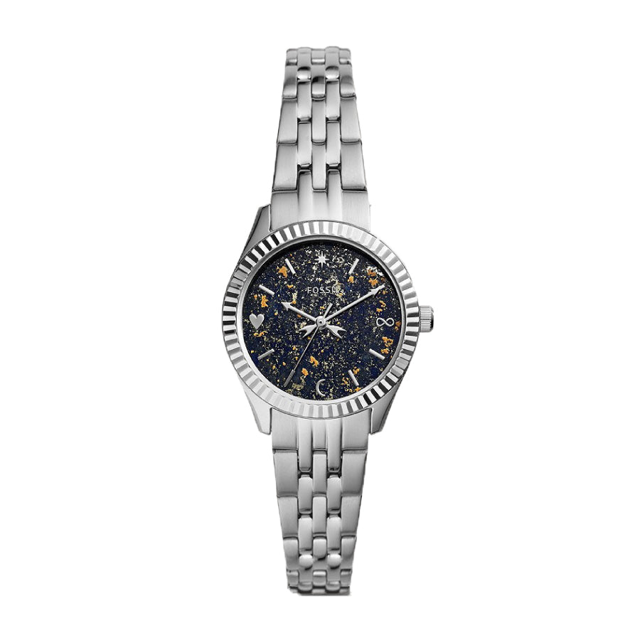 Fossil ES5061 Scarlette Mini Three-Hand Date Stainless Steel