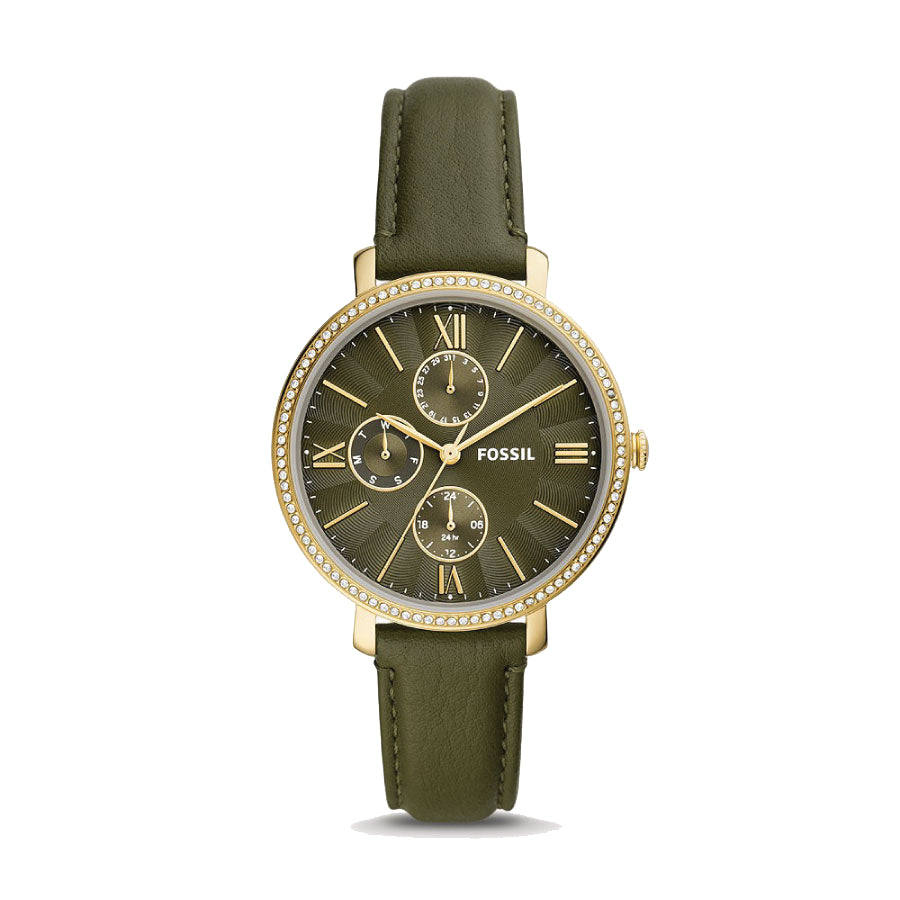 Fossil ES5118 Jacqueline Multifunction Olive Leather