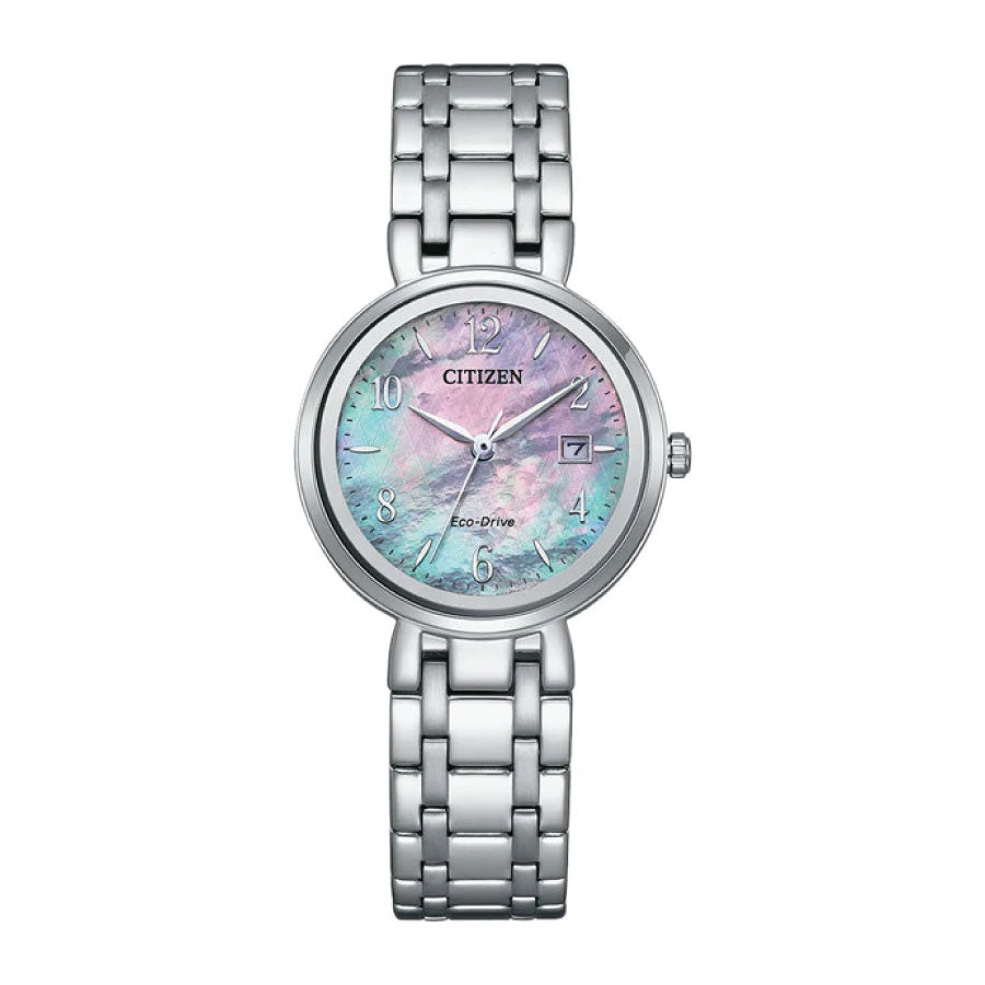 Citizen EW2690-81Y Eco-Drive Citizen L Mother of Pearl Dial Stainless Steel Strap Watch