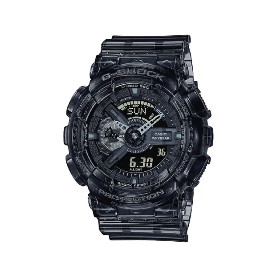 G-Shock  GA-110SKE-8A Digital Analog Black Transparent