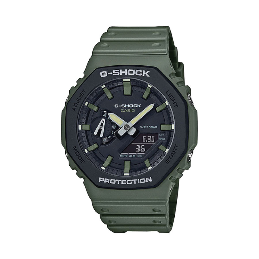 G-Shock  GA-2110SU-3A Digital Analog Special Color Army Green