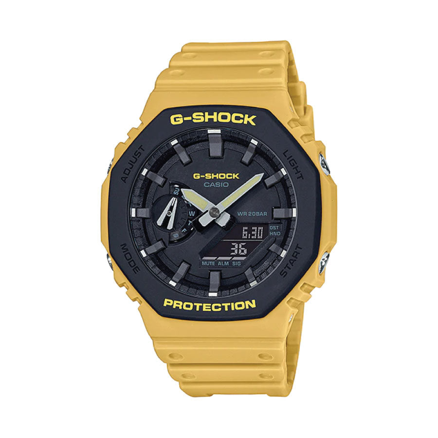 G-Shock  GA-2110SU-9A Digital Analog Special Color Yellow