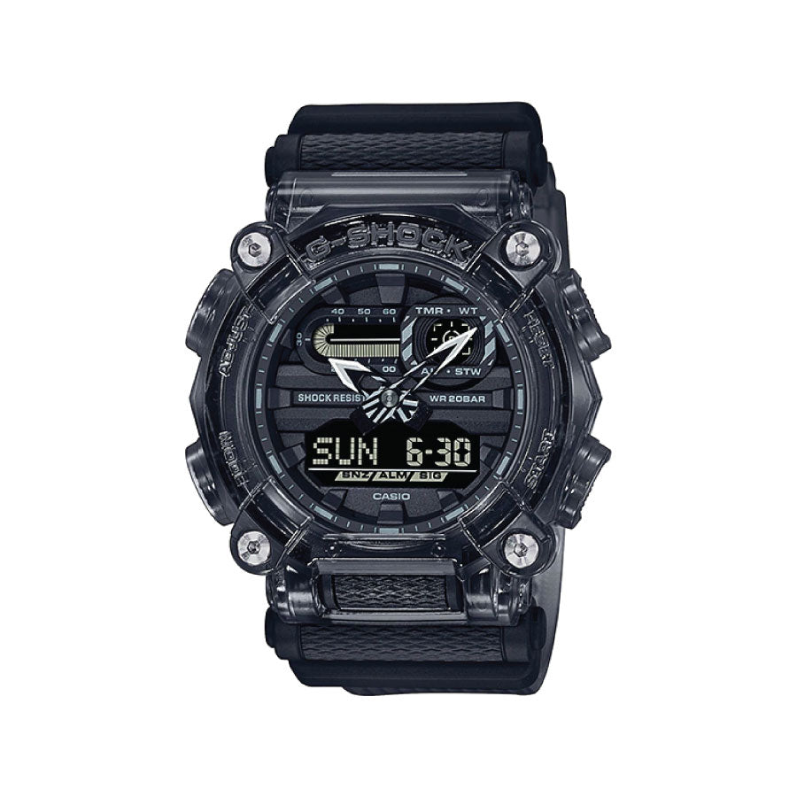 G-Shock  GA-900SKE-8A Analog Digital Black Transparent