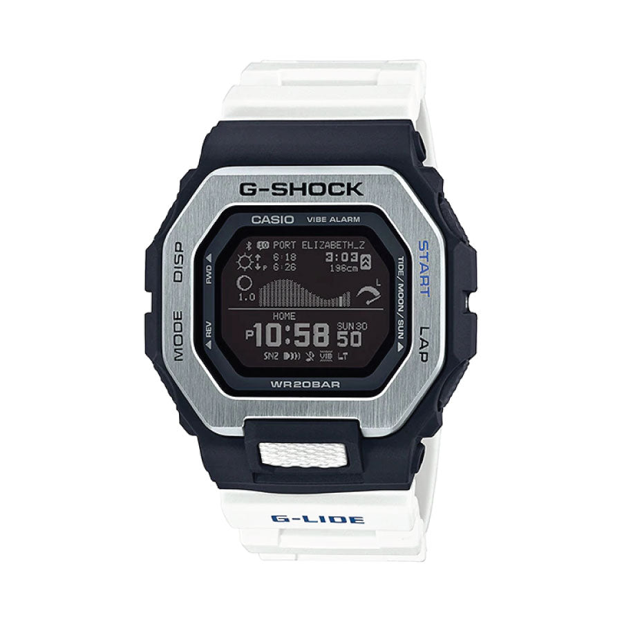 G-Shock  GBX-100-7 Sport G-Lide Mobie Link Bluetooth White