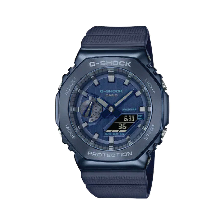 G-Shock  GM-2100N-2A Analog Digital Blue Case Blue