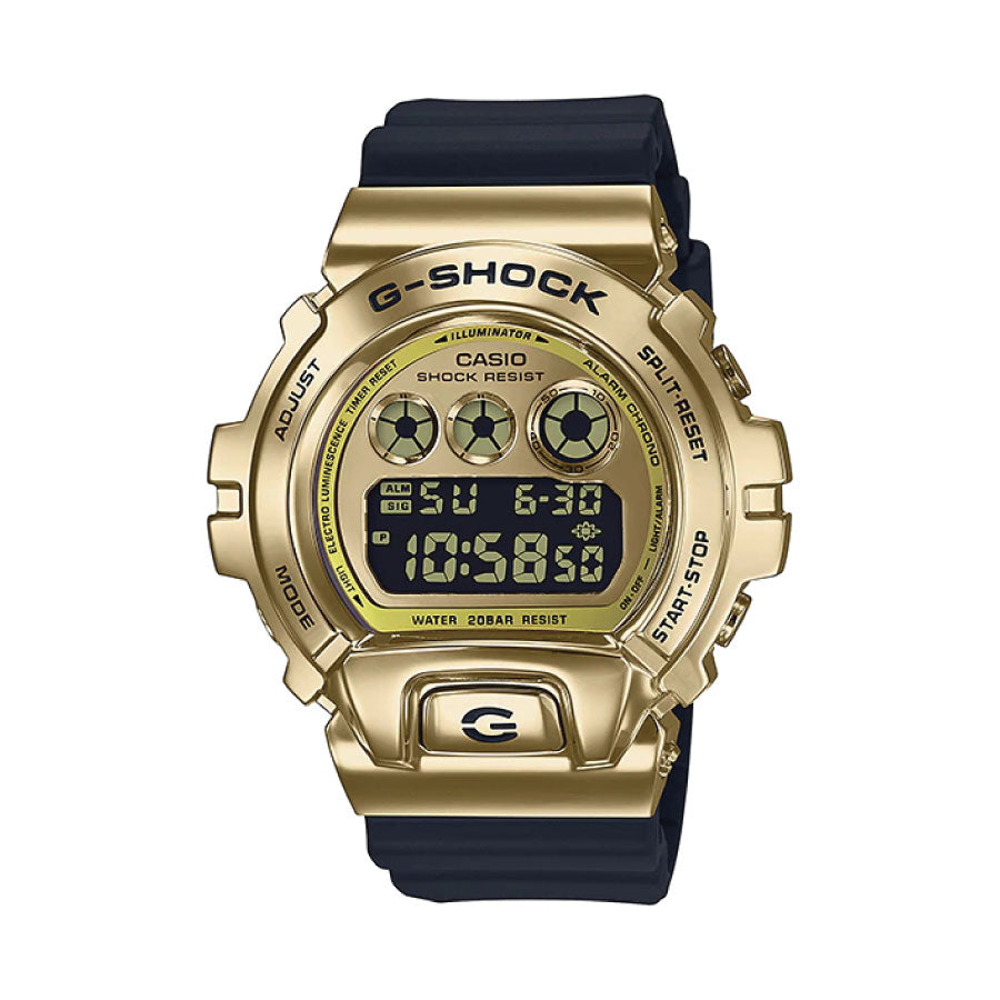 G-Shock  GM-6900G-9D Digital Gold Metal Covered Black