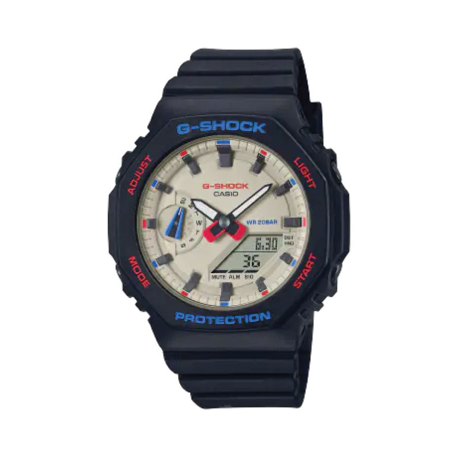 G-Shock  GMA-S2100WT-1A Tricolor Design Black