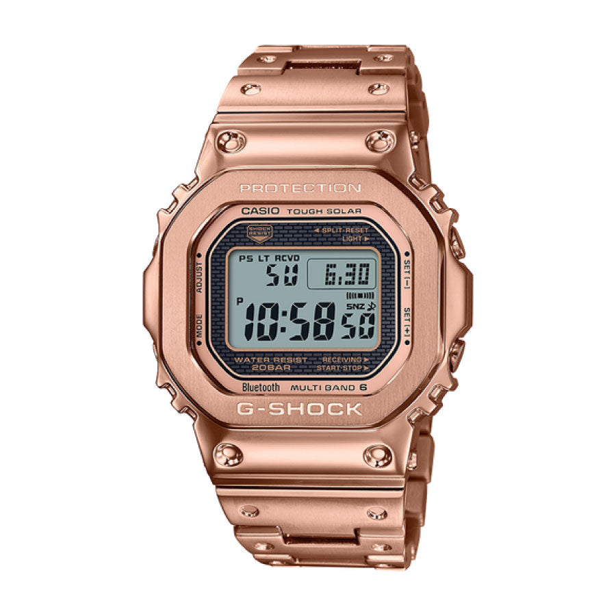 G-Shock  GMW-B5000GD-4 Digital Quartz Full Metal Rose Gold Stainless Steel