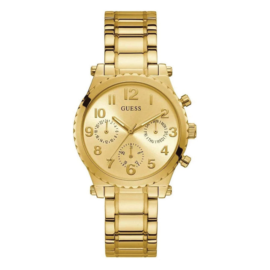 Guess GW0035L2 Gold Tone Case Gold Tone Stainless Steel Watch