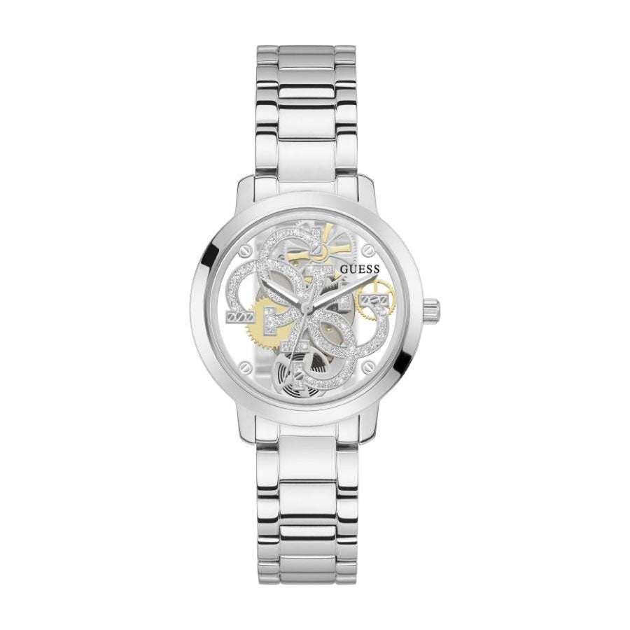 Guess GW0300L1 Silver Tone Case Silver Tone Stainless Steel Watch