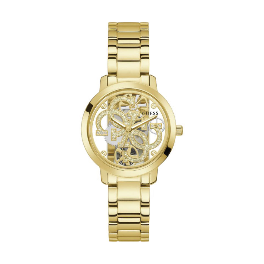 Guess GW0300L2 Gold Tone Case Gold Tone Stainless Steel Watch