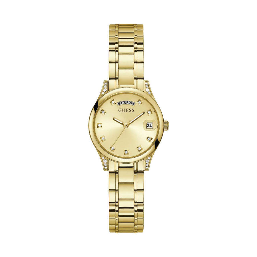 Guess GW0385L2 Gold Tone Case Gold Tone Stainless Steel 316L Watch