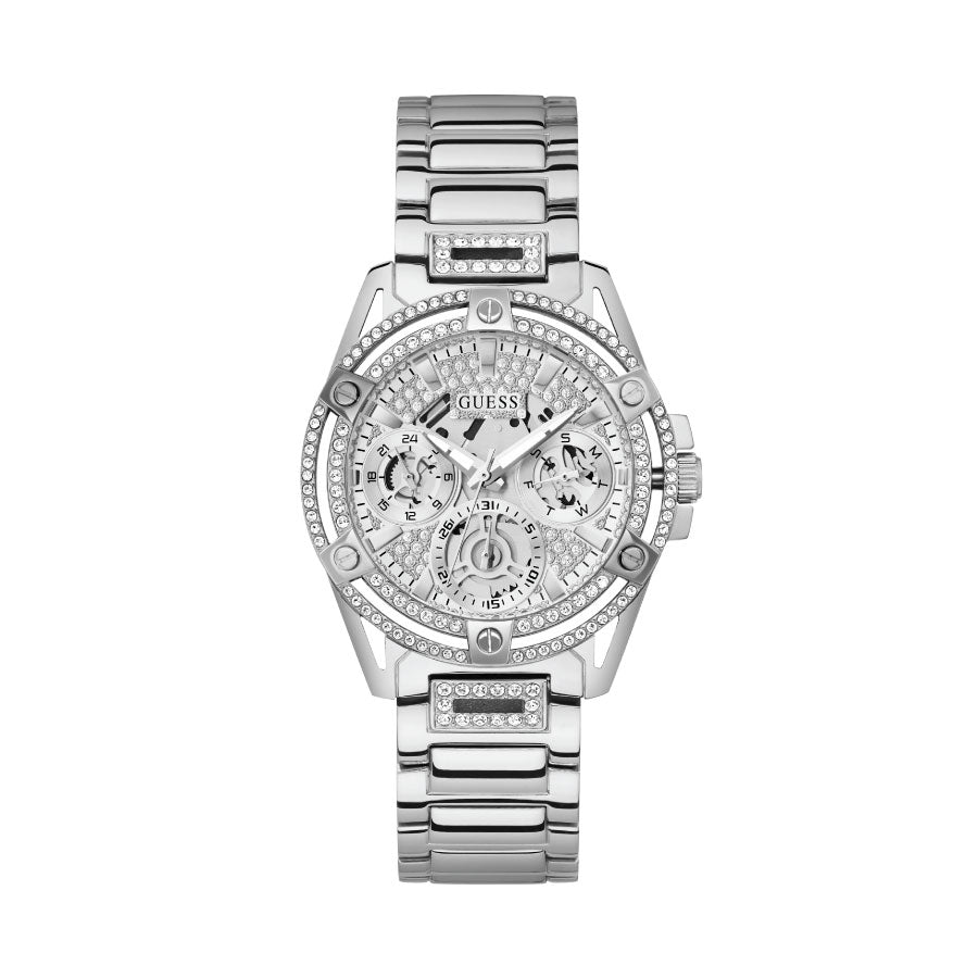 Guess GW0464L1 Silver Tone Case Silver Tone Stainless Steel Watch