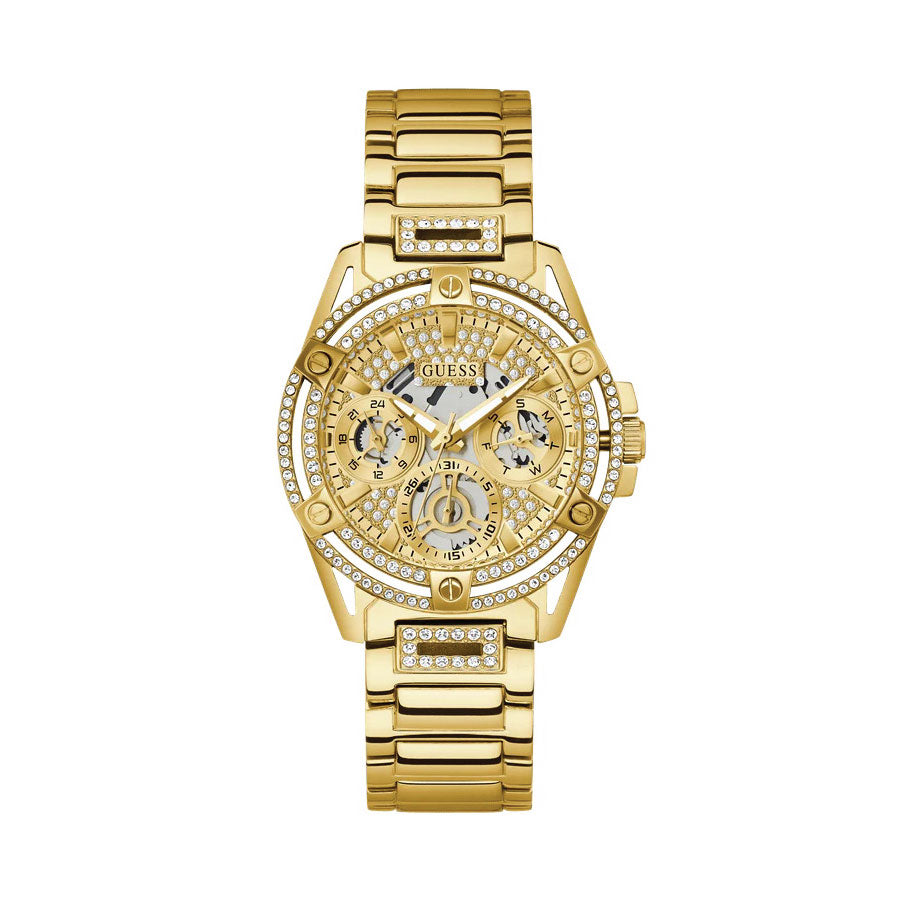 Guess GW0464L2 Gold Tone Case Gold Tone Stainless Steel Watch