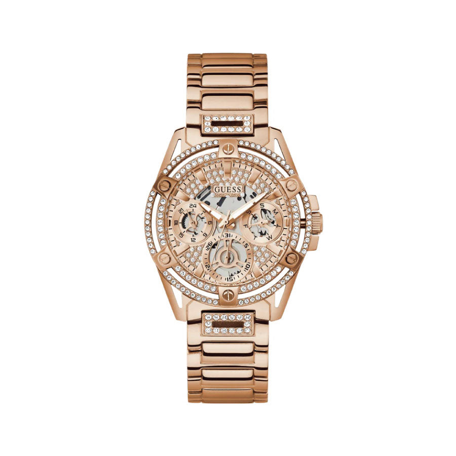 Guess GW0464L3 Rose Gold Tone Case Rose Gold Tone Stainless Steel Watch