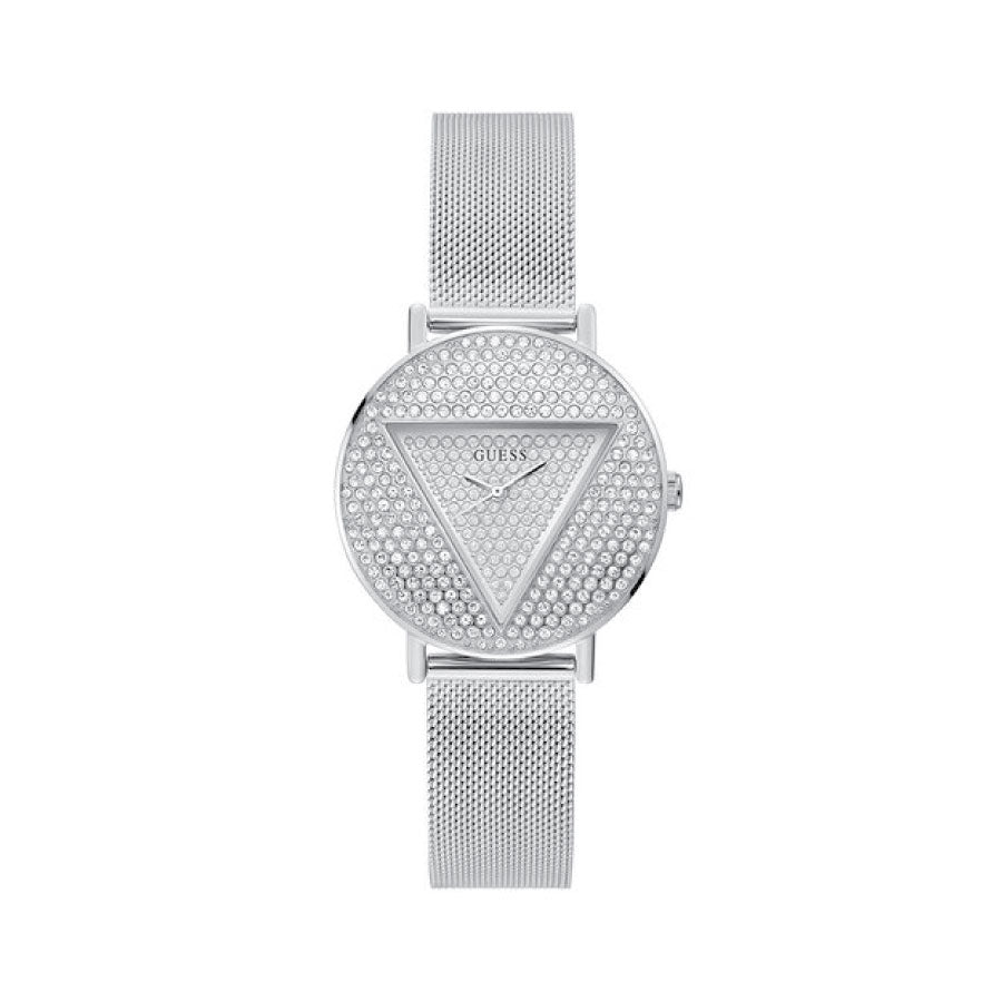 Guess GW0477L1 Silver Tone Case Silver Tone Stainless Steel Watch