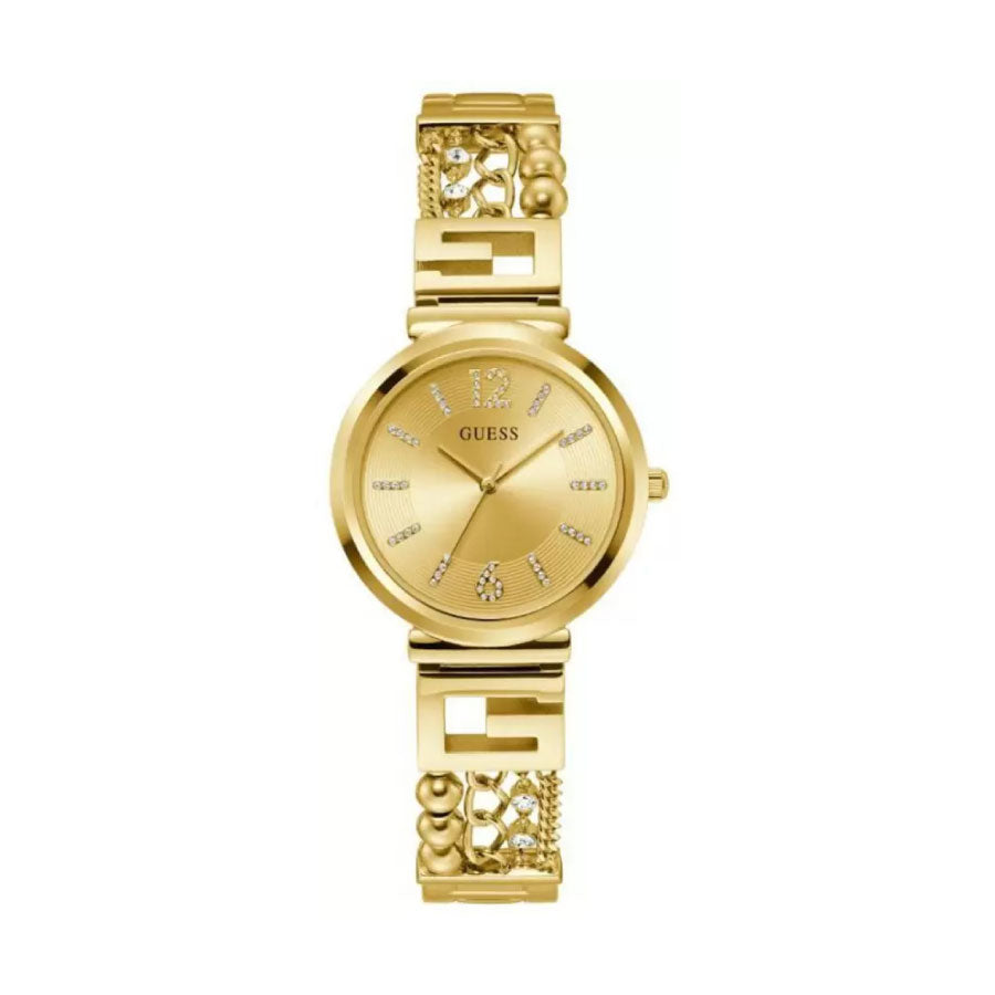 Guess GW0545L2 Gold Tone Case Gold Stainless Steel Watch