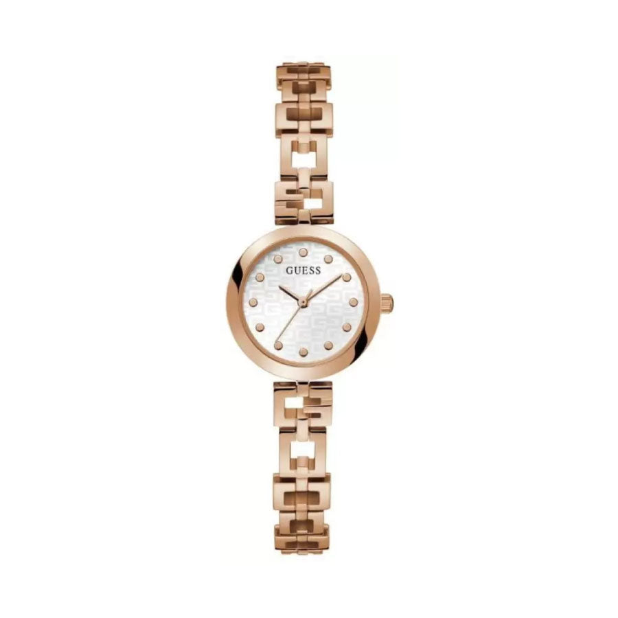 Guess GW0549L3 Rose Gold Tone Case Rose Gold Stainless Steel Watch
