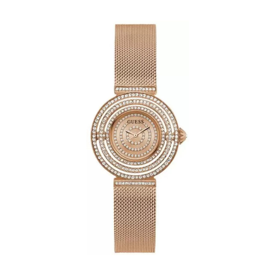 Guess GW0550L3 Rose Gold Tone Case Rose Gold Stainless Steel Watch
