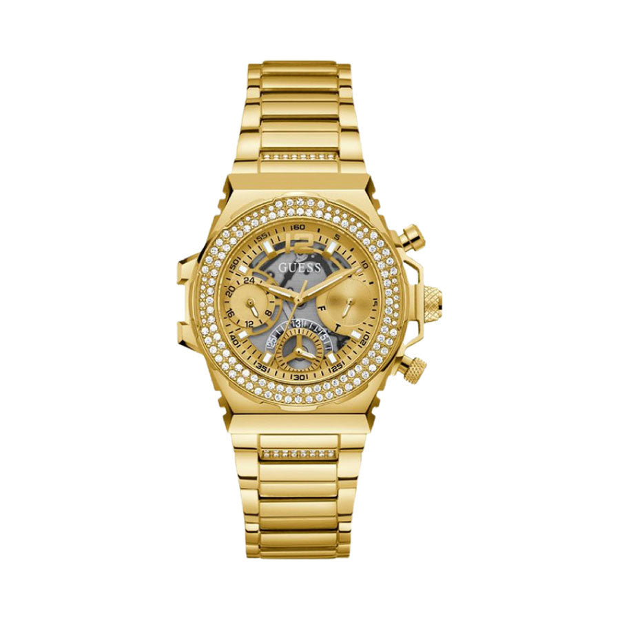 Guess GW0552L2 Gold Tone Case Gold Stainless Steel Watch