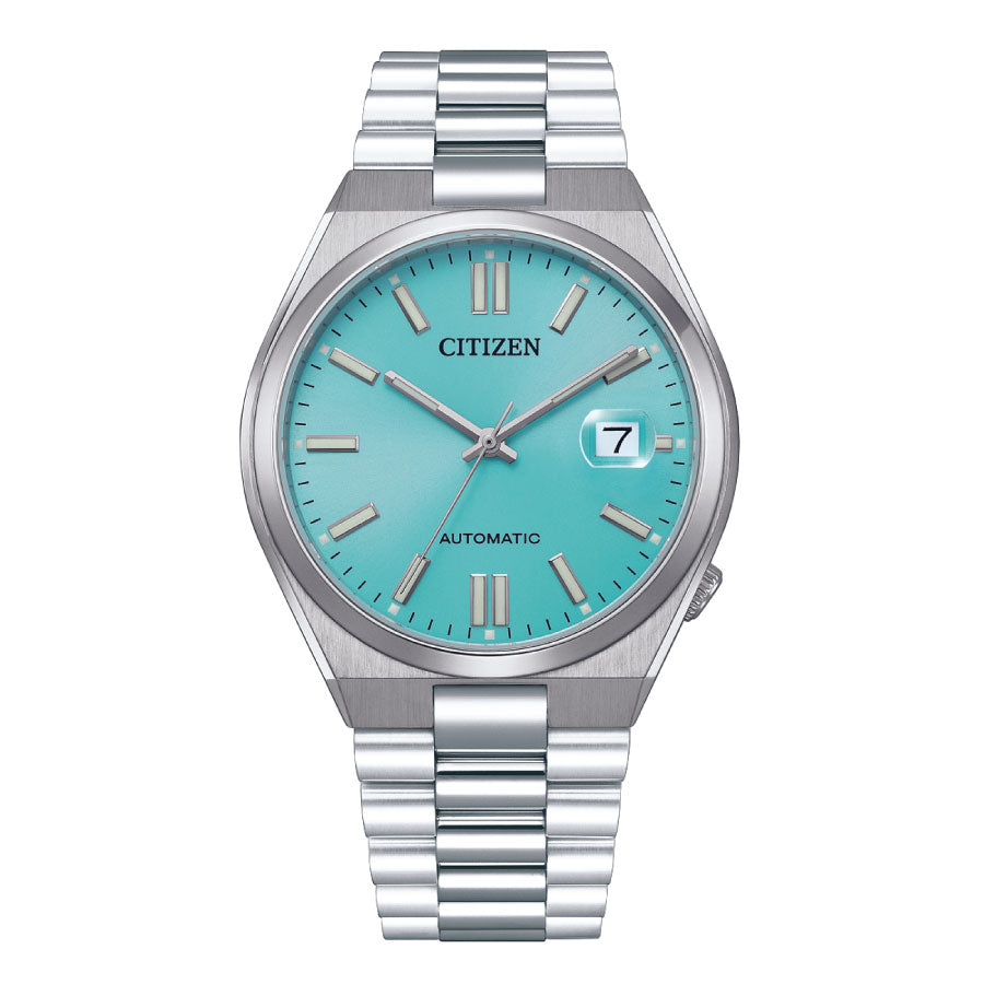 Citizen NJ0151-88M Mechanical Automatic Tiffany Blue Dial Stainless Steel Strap Watch