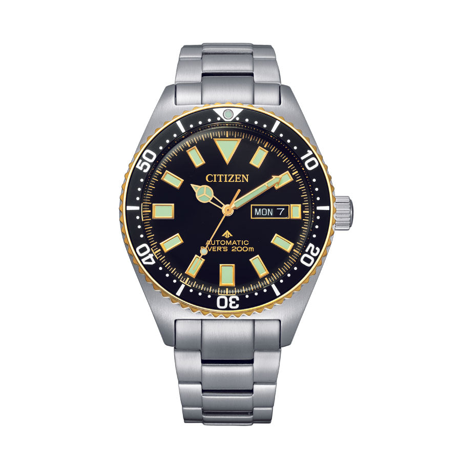 Citizen NY0125-83E Promaster Mechanical Diver 200m Silicone Strap Watch