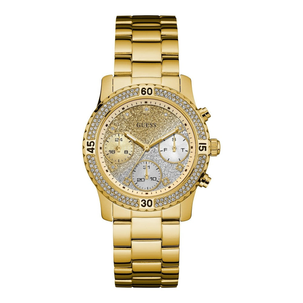 Guess W0774L5 Gold Tone Case Gold Tone Stainless Steel Watch